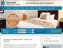 Tablet Screenshot of clearwatertimberlea.com